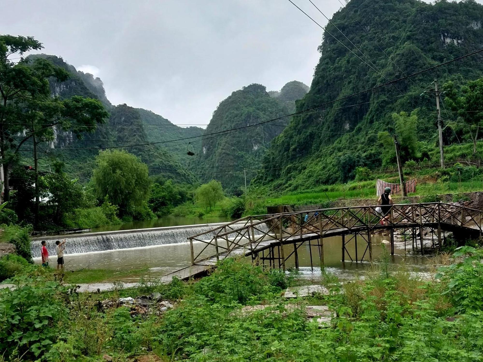Trieu Hoan Homestay Cao Bang Exteriör bild